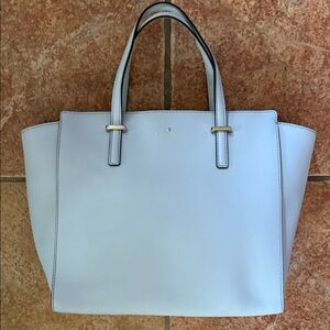Carolina Blue Kate Spade Large Tote Bag
